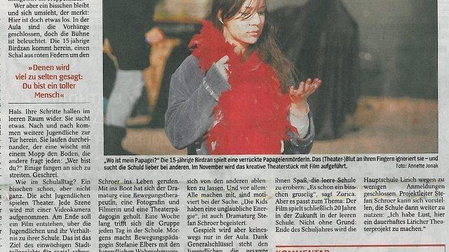 theater in der geisterschule