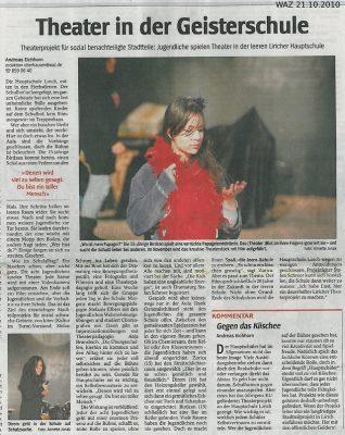 theater in der geisterschule